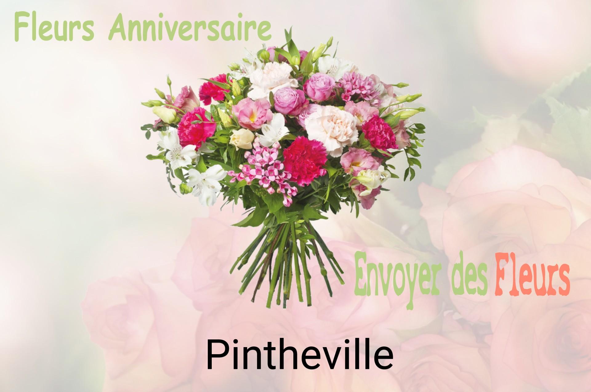 Bouquet de fleurs d’anniversaire livré à Pintheville